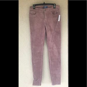 Old Navy Rockstar Rose/Mauve Size 8 Tall NWT